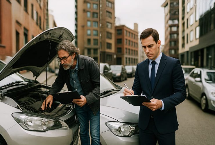 KFZ-Gutachter der Versicherung oder selbst wählen