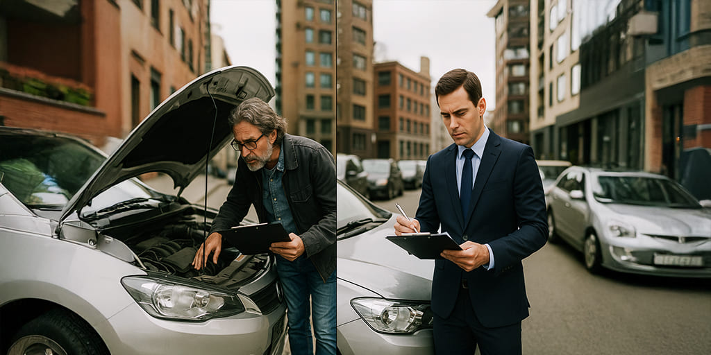 KFZ-Gutachter der Versicherung oder selbst wählen